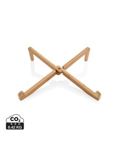 Patas de bambú para portátil