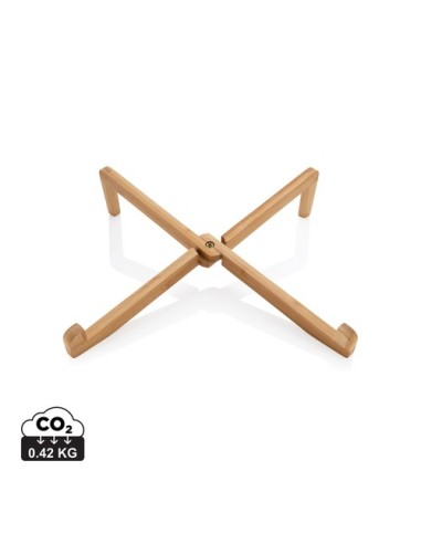 Patas de bambú para portátil