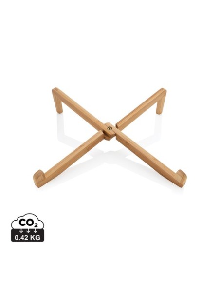 Patas de bambú para portátil