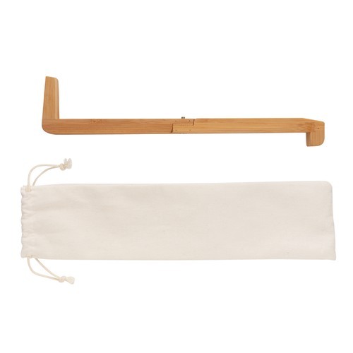 Patas de bambú para portátil