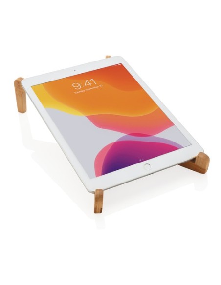 Patas de bambú para portátil