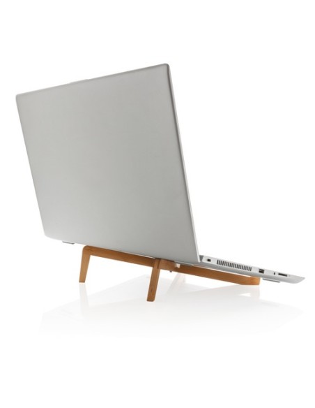 Patas de bambú para portátil