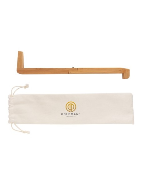 Patas de bambú para portátil