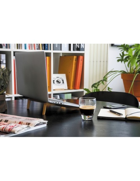 Patas de bambú para portátil