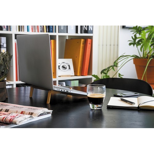 Patas de bambú para portátil