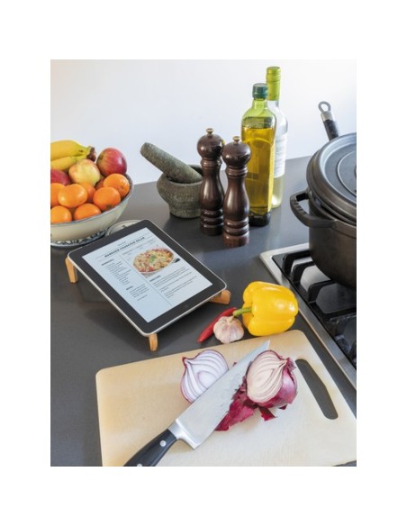 Patas de bambú para portátil