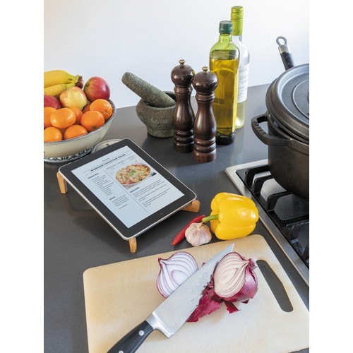 Patas de bambú para portátil