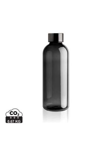 Botella de agua estanca con tapa metálica