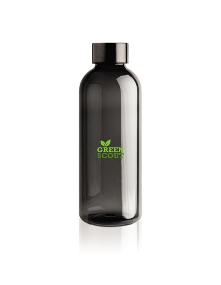 Botella de agua estanca con tapa metálica