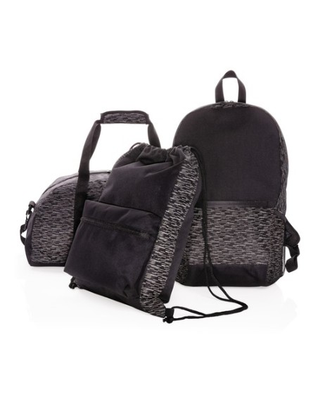 Bolsa de fin de semana reflectante RPET con trazador AWARE 