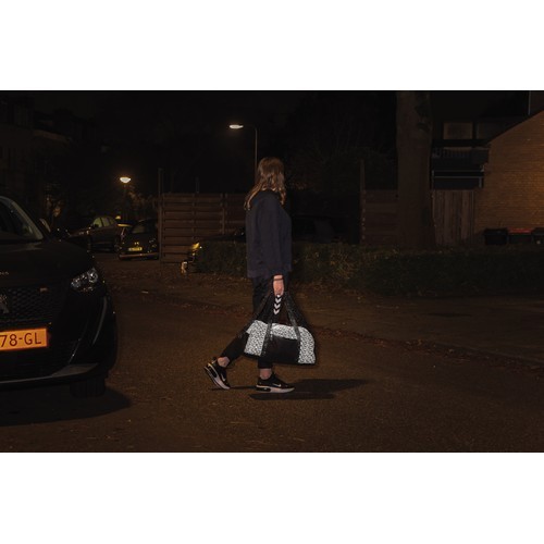 Bolsa de fin de semana reflectante...