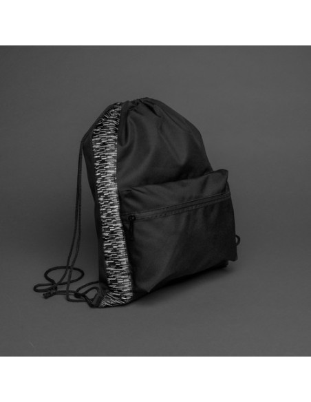Mochila reflectante RPET con cordón y trazador AWARE 