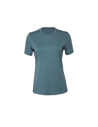 Camiseta cuello redondo Heather