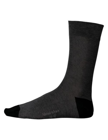 Calcetines de vestir algodón organicó mercerizado Origine France garantie