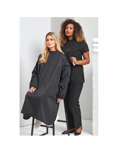 Batacapa impermeable peluquería manga larga