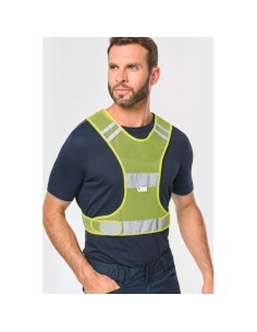 Chaleco de rejilla reflectante