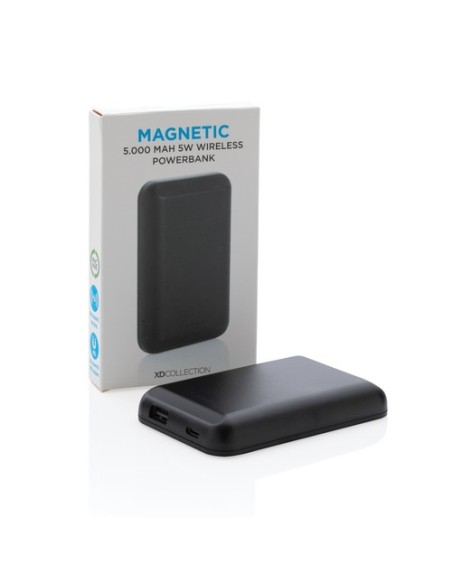 Powerbank inalámbrico 5W magnético de 5000 mAh