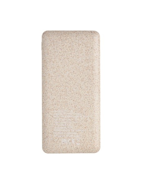 Powerbank 10000 mAh  de paja de trigo