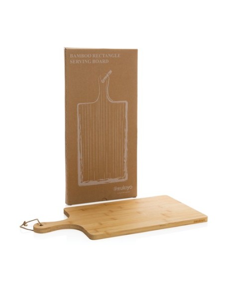 Tabla Ukiyo rectangular de bambú