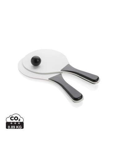 Juego pelota de playa