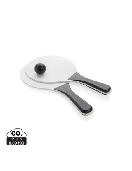 Juego pelota de playa