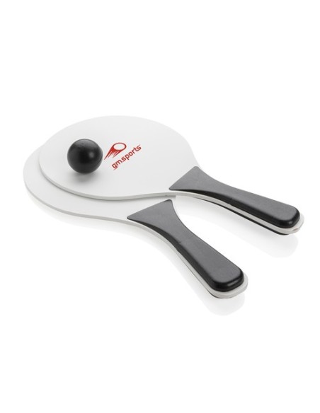 Juego pelota de playa