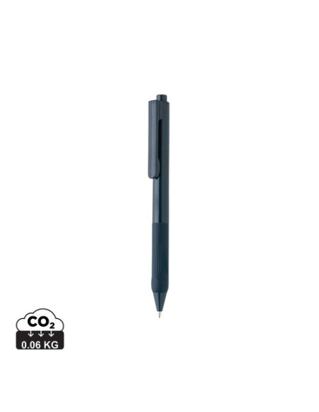 Bolígrafo sólido X9 con empuñadura de silicona