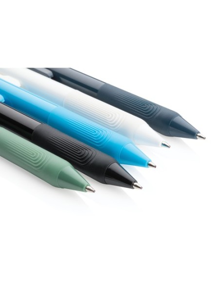 Bolígrafo sólido X9 con empuñadura de silicona