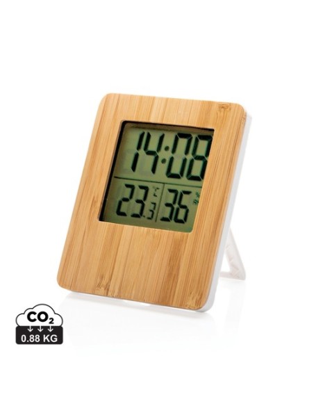 Estación meteorológica de bambú