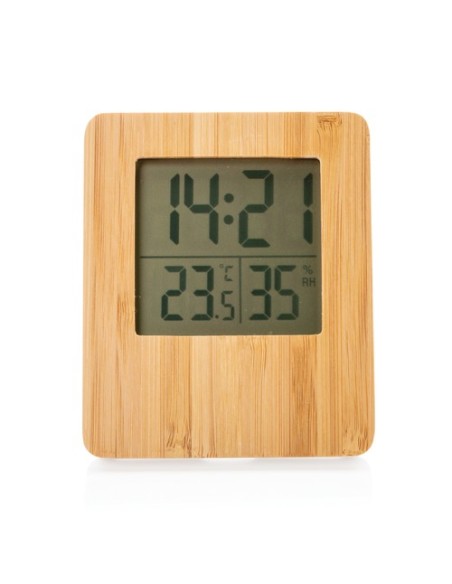 Estación meteorológica de bambú