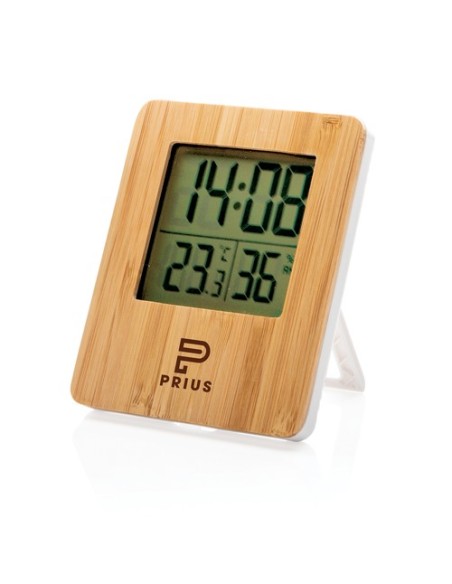 Estación meteorológica de bambú