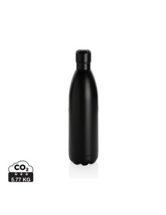 Botella de acero inoxidable al vacío de color sólido 1L