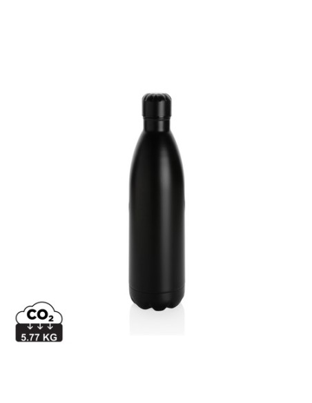 Botella de acero inoxidable al vacío de color sólido 1L