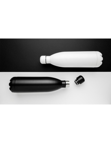 Botella de acero inoxidable al vacío de color sólido 1L