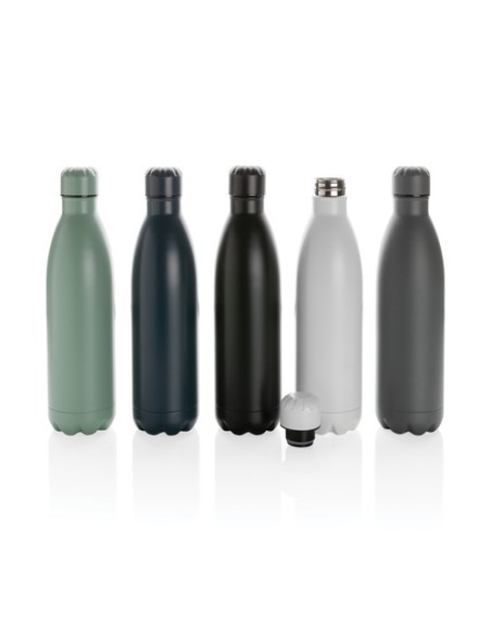 Botella de acero inoxidable al vacío de color sólido 750ml
