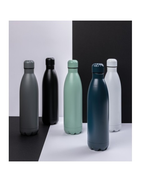 Botella de acero inoxidable al vacío de color sólido 750ml