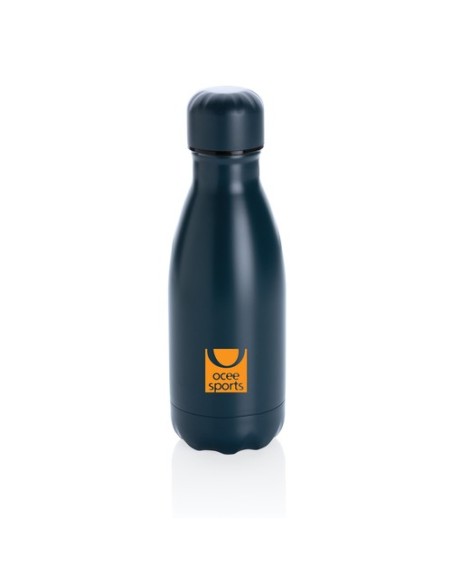 Botella de acero inoxidable al vacío de color sólido 260ml