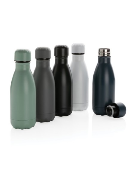 Botella de acero inoxidable al vacío de color sólido 260ml