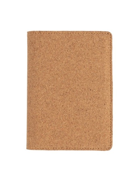 Cartera pasaporte RFID de corcho