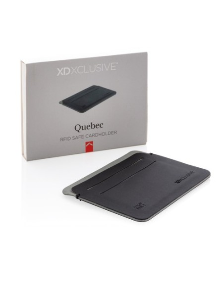 Tarjetero seguro Quebec RFID