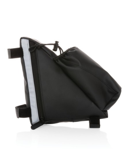 Bolsa bicicleta de alta visibilidad de PU con portabotella