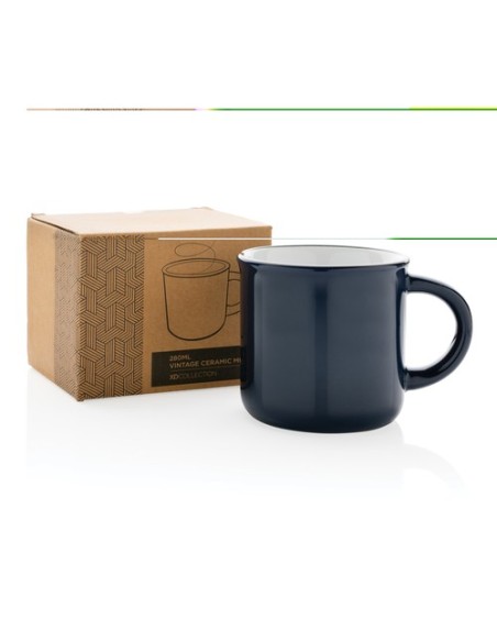 Taza de cerámica vintage 280ml