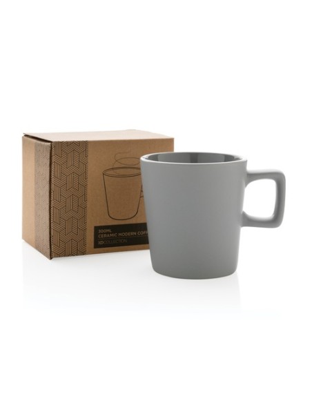 Taza moderna de café de cerámica 300ml