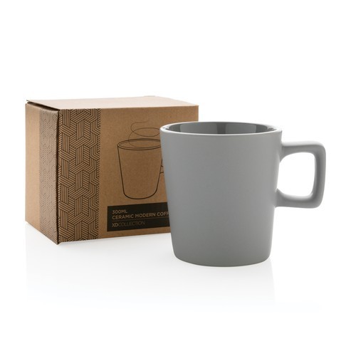 Taza moderna de café de cerámica 300ml