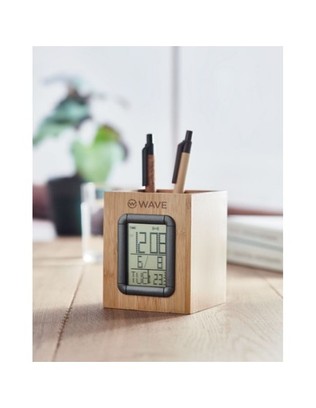 MANILA Porta bolígrafos bambú