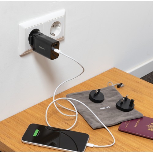 Cargador de viaje PD ultrarrápido...