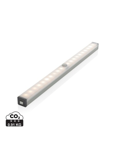 Luz LED grande con sensor de movimiento recargable por USB