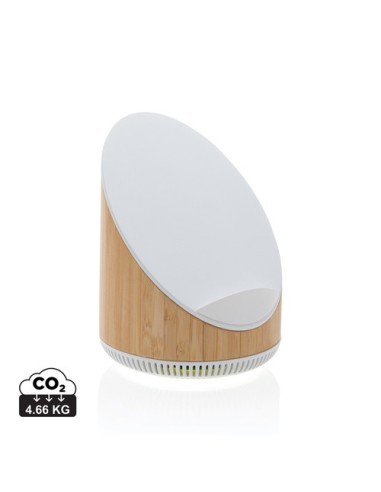 Altavoz bambú Ovate de 5W con cargador...