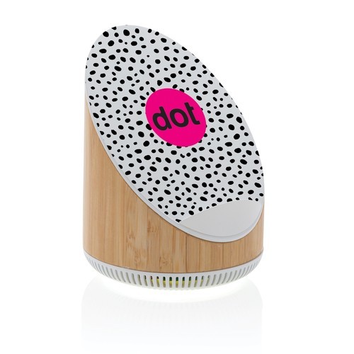 Altavoz bambú Ovate de 5W con...