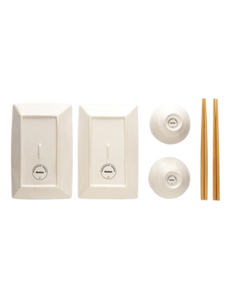 Vajilla de sushi Ukiyo para dos